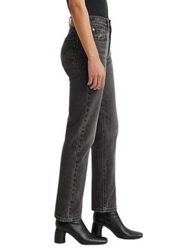 Calças Jeans Levis 501 Preto para Mulher