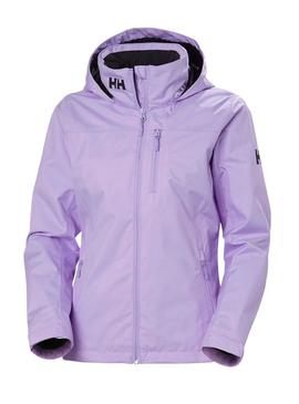 Casaca Helly Hansen Midlayer Crew Morado Mulher