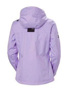 Casaca Helly Hansen Midlayer Crew Morado Mulher