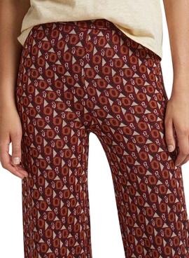 Pantalon Pepe Jeans Elle Jacquard para Mulher