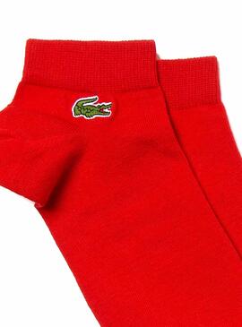 Pack Lacoste Low Socks Knitted Simples Tricolor
