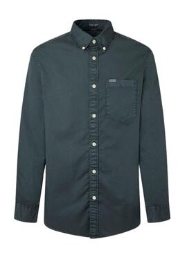 Camisa Pepe Jeans Crail Verde para Homem