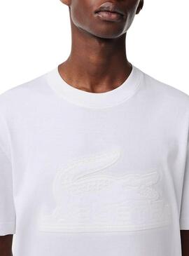 T-Shirt Lacoste Basic Branco para Homem