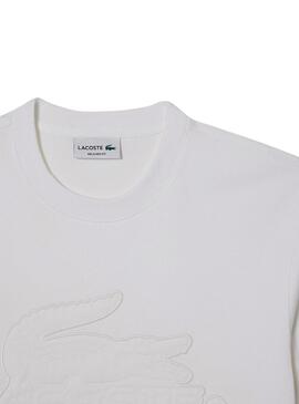 T-Shirt Lacoste Basic Branco para Homem