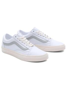 Sapatilhas Vans UA Old Skool Branco para Mulher