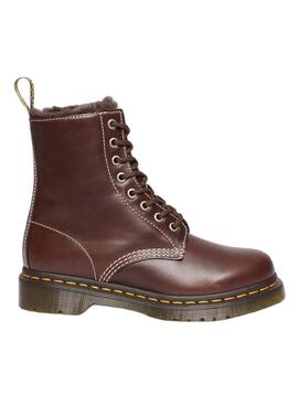 Botas Dr Martens 1460 Serena Marrom para Mulher