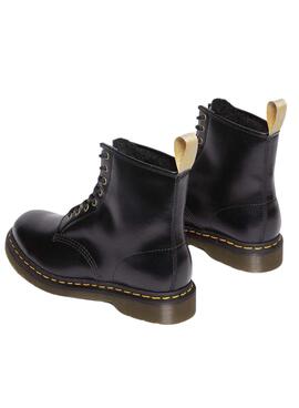 Botas Dr Martens 1460 Forro Vegano Preto Mulher