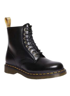 Botas Dr Martens 1460 Forro Vegano Preto Mulher