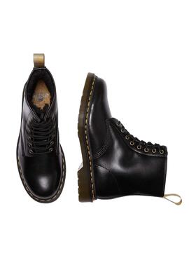 Botas Dr Martens 1460 Forro Vegano Preto Mulher