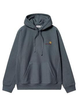 Sweat Carhartt American Script Branco Homem