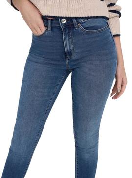 Calças Jeans Only Forever Skinny Medio Mulher