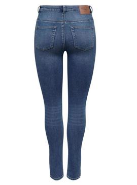 Calças Jeans Only Forever Skinny Medio Mulher