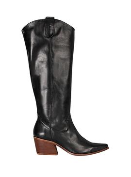 Botas Popa Paulina Pele Preto para Mulher