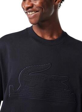 T-Shirt Lacoste Acolchoado Azul Marinho para Homem