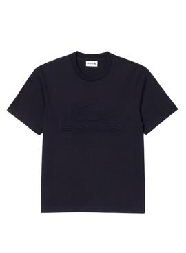 T-Shirt Lacoste Acolchoado Azul Marinho para Homem