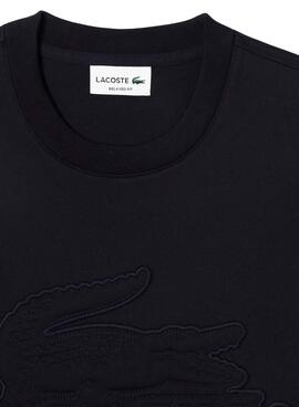 T-Shirt Lacoste Acolchoado Azul Marinho para Homem