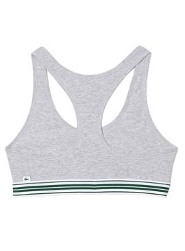 Sutiã Lacoste Heritage Cinza para Mulher