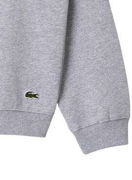 Sweat Lacoste Club Cinza para Homem Y Mulher