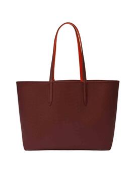 Bolsa Lacoste Shopping Reversible Laranja Mulher