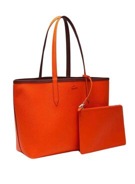 Bolsa Lacoste Shopping Reversible Laranja Mulher