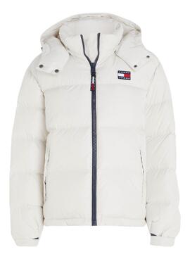 Casaca Tommy Jeans Alaska Beige para Mulher