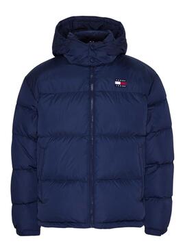 Casaca Tommy Jeans Alaska Puffer Azul Marinho Homem