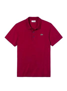 Polo Lacoste Sport Tênis Bordeaux Para Homem