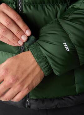 Casaco de pluma The North Face Lhotse Verde para Homem