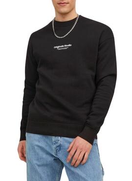 Sweat Jack & Jones Vesterbro Preto Homem