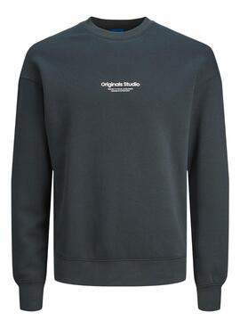 Sweat Jack & Jones Vesterbro Azul Marinho Homem