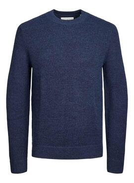 Camisola Jack & Jones Caça Azul Marinho para Homem