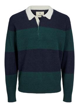 Polo Jack & Jones Wallen M/L Listras para Homem