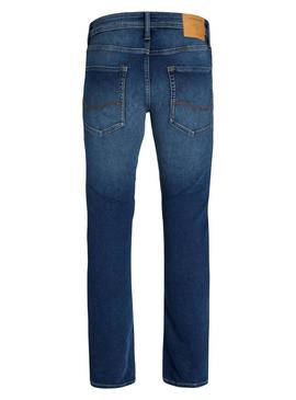 Calças Jeans Jack & Jones Mike Azul Homem