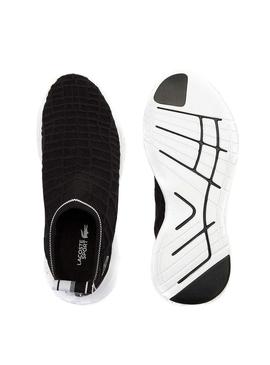 Sapatilhas Lacoste LT Fit meia preta para Mulher