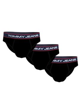 Pack 3 Cuecas Tommy Hilfiger Slip Preto