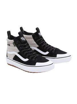 Sapatilhas Vans UA Sk8 Hi Pretos e Beige para Homem