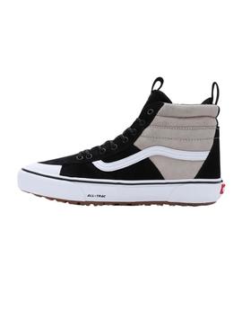 Sapatilhas Vans UA Sk8 Hi Pretos e Beige para Homem