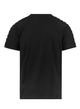 T-Shirt Kappa Coen Slim Preto para Homem