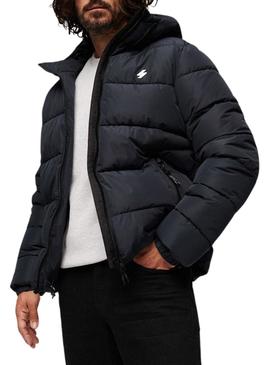 Casaca Superdry Sports Puffer Azul Marinho Homem