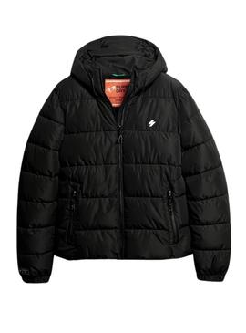 Casaca Superdry Sports Puffer Preto para Homem