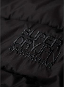 Casaca Superdry Sports Puffer Preto para Homem