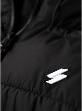 Casaca Superdry Sports Puffer Preto para Homem