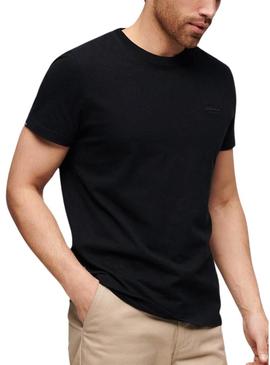 T-Shirt Superdry Vintage Logo Preto para Homem