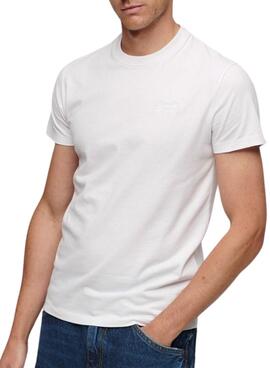 T-Shirt Superdry Vintage Branco para Homem