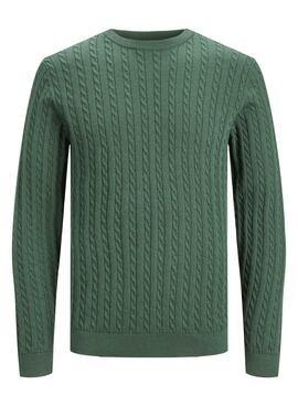 Camisola Jack & Jones Carlson Verde para Homem