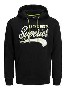 Sweat Jack & Jones Emett Preto para Homem