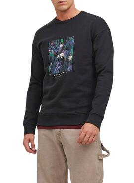 Sweat Jack & Jones Silverlake Preto Homem