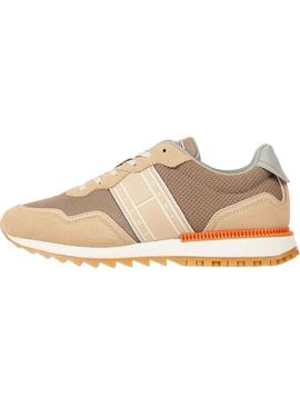 Sapatilhas Tommy Jeans Runner Mix Multi Homem.