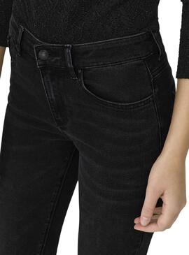 Calças Jeans Only Sui Slim Preto para Mulher