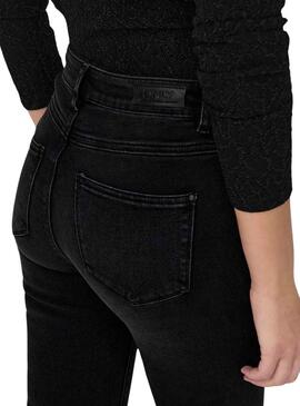 Calças Jeans Only Sui Slim Preto para Mulher